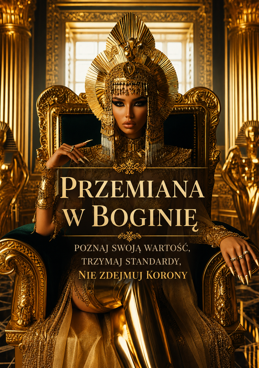 Przemiana w Boginię — okładka przewodnika
